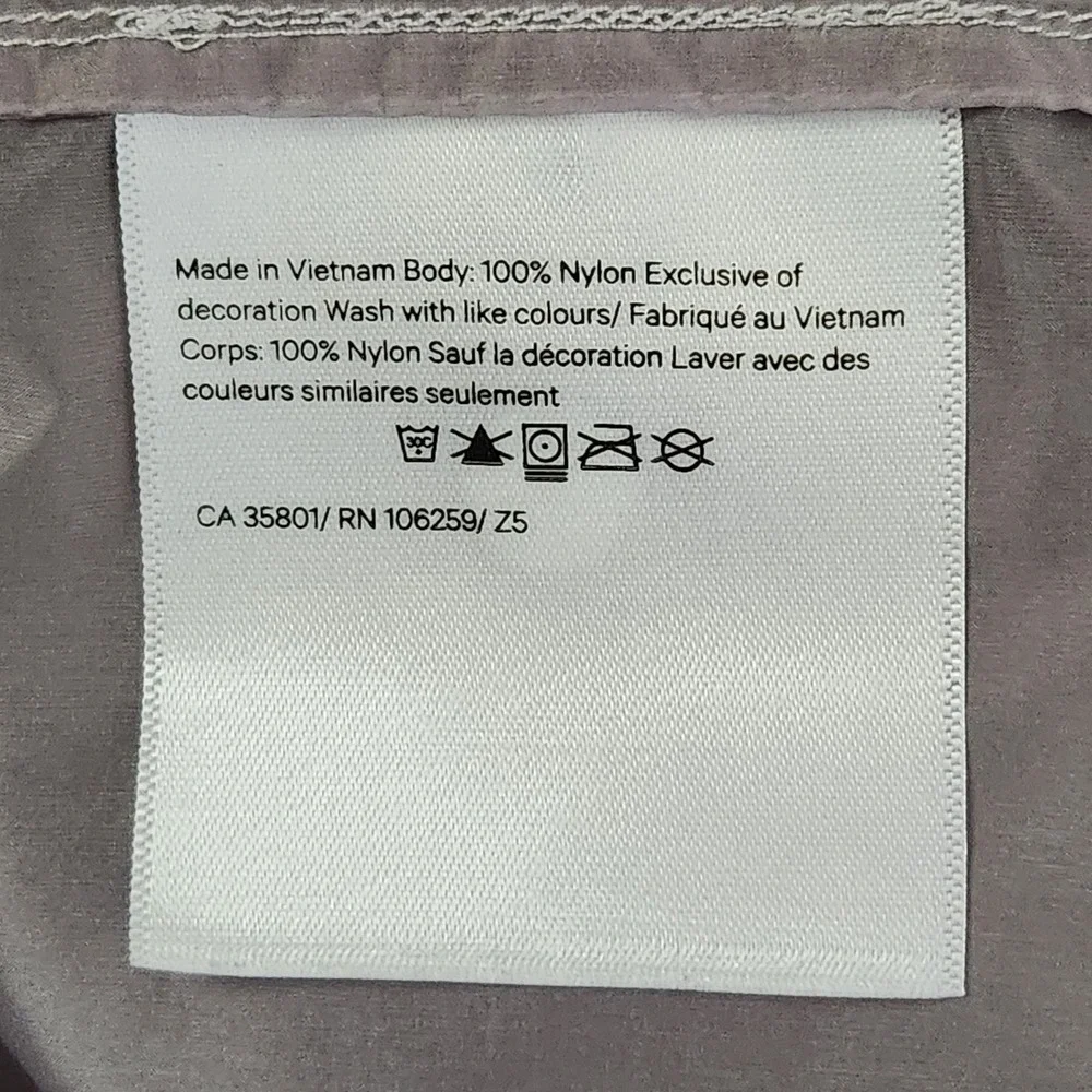 Lululemon Hazy Sky Shirt Jacket Womens 8 Faint Mauve Lightweight Water Repellant